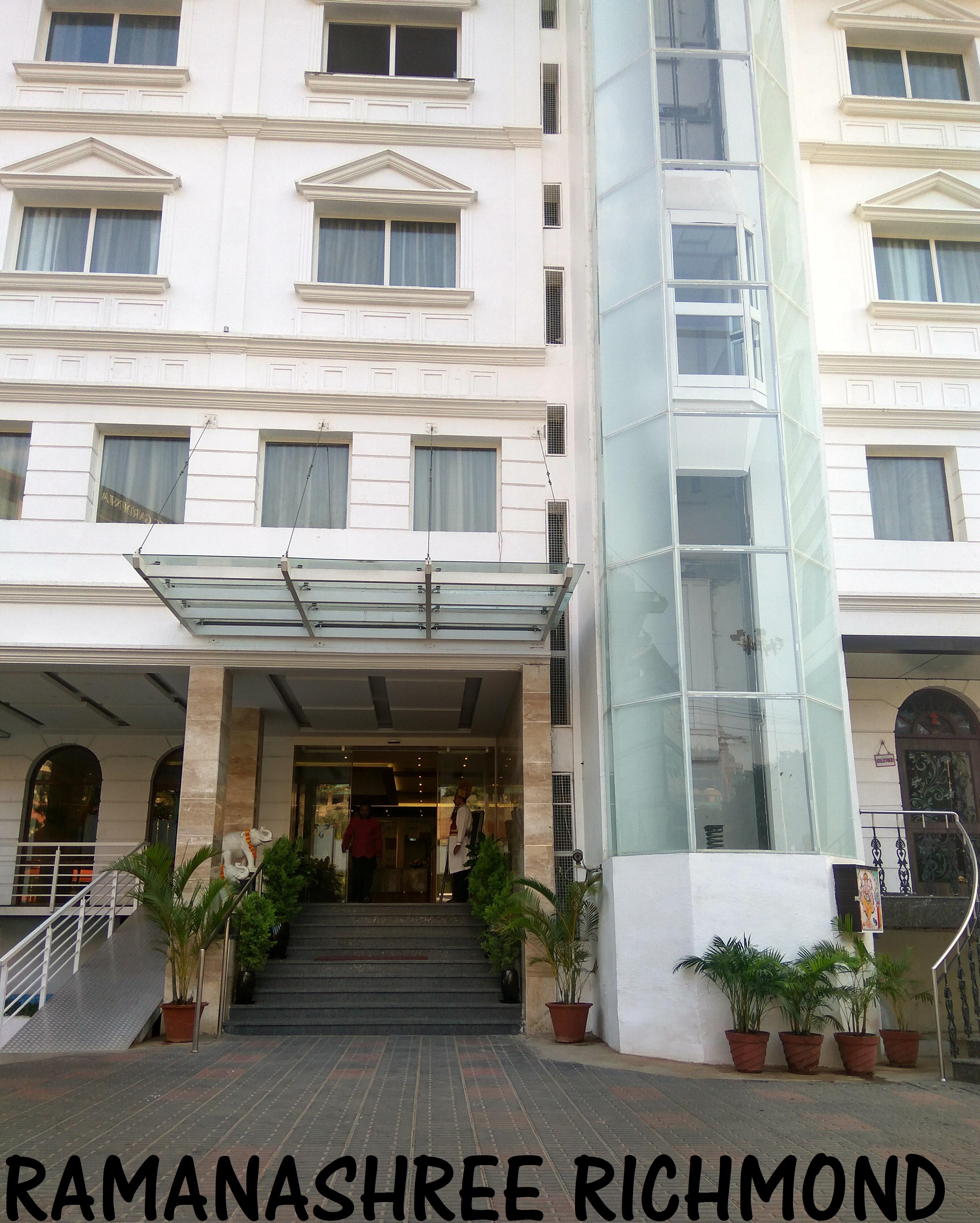 Hotel Ramanashree Richmond Μπανγκαλόρ Εξωτερικό φωτογραφία